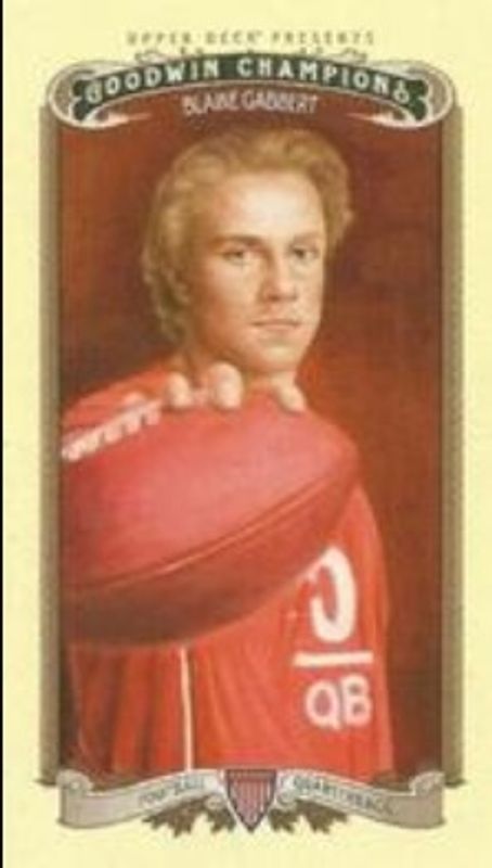 2012 Upper Deck Goodwin Champions #137 Mini