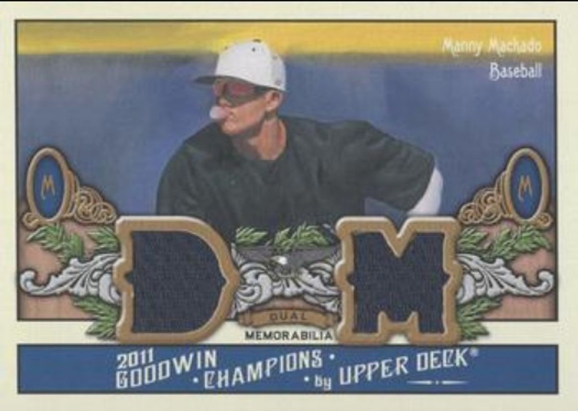 2011 Upper Deck Goodwin Champions #M2-MM Memorabilia Dual