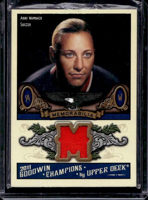 2011 Upper Deck Goodwin Champions #M-AW Memorabilia