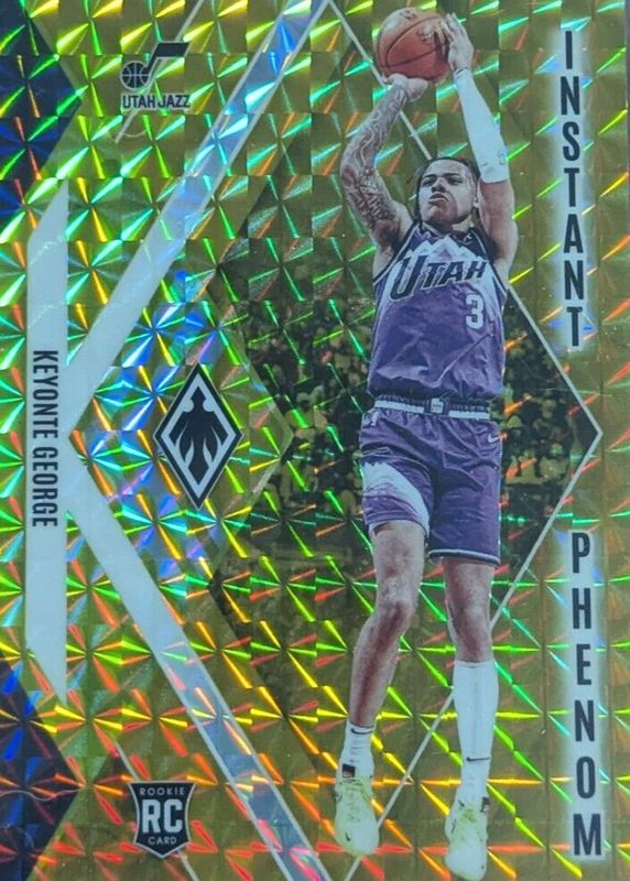 Keyonte George 2023 Phoenix #5 Instant Phenom - Gold /10 Rookie RAW
