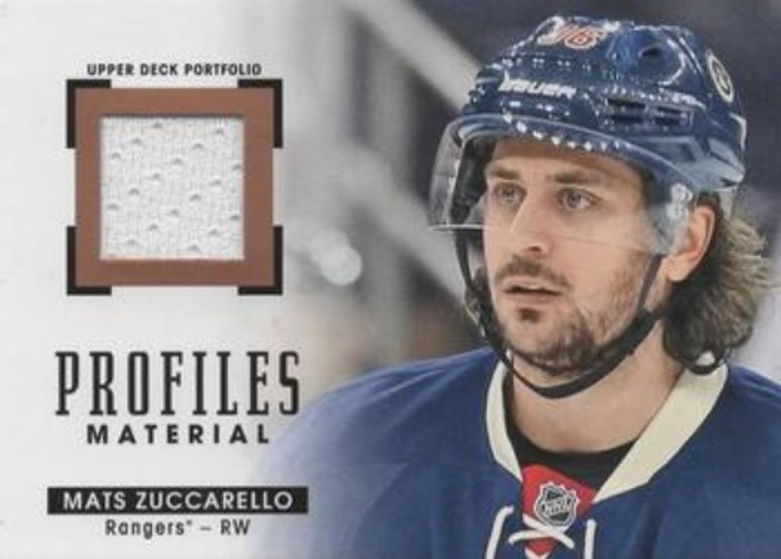 2015 Upper Deck Portfolio #PM-MZ Profiles Materials