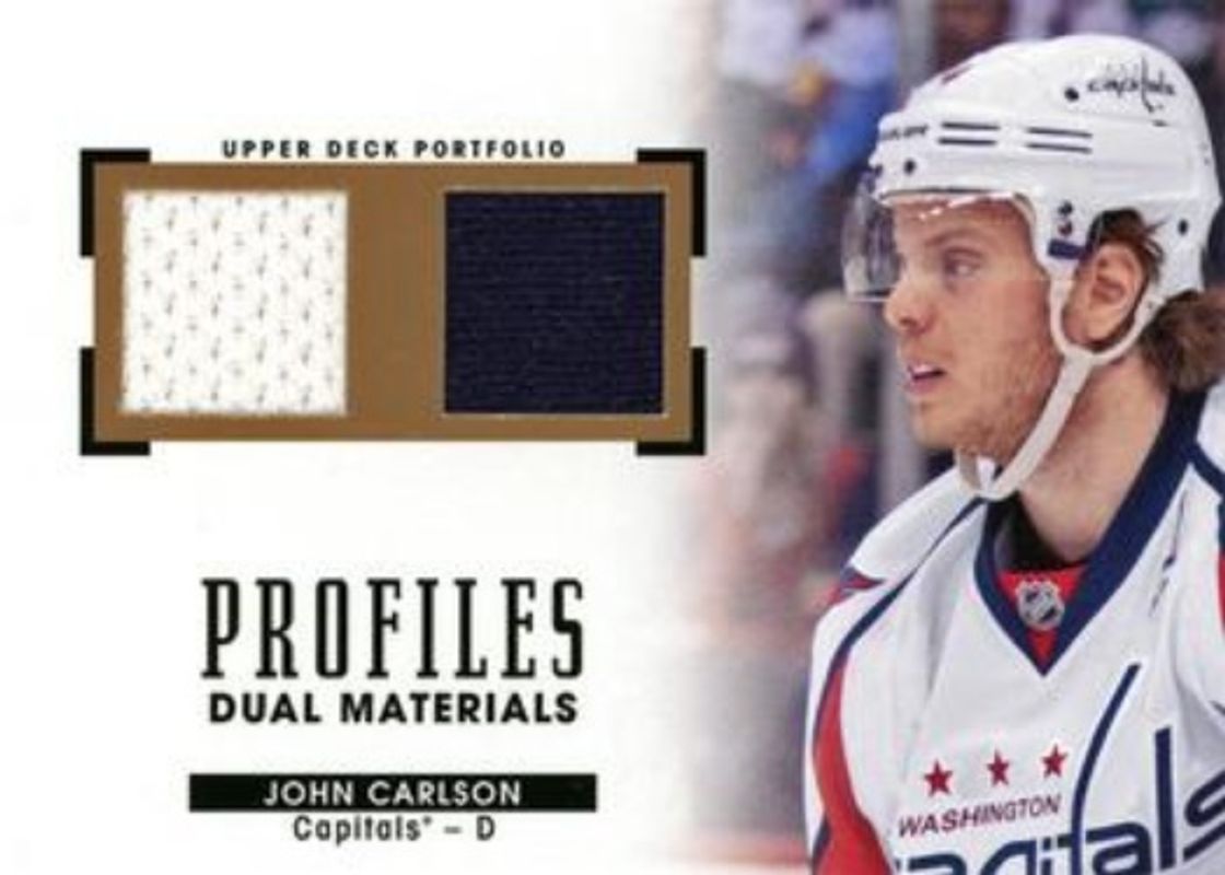 2015 Upper Deck Portfolio #PM2-CA Profiles Materials Dual
