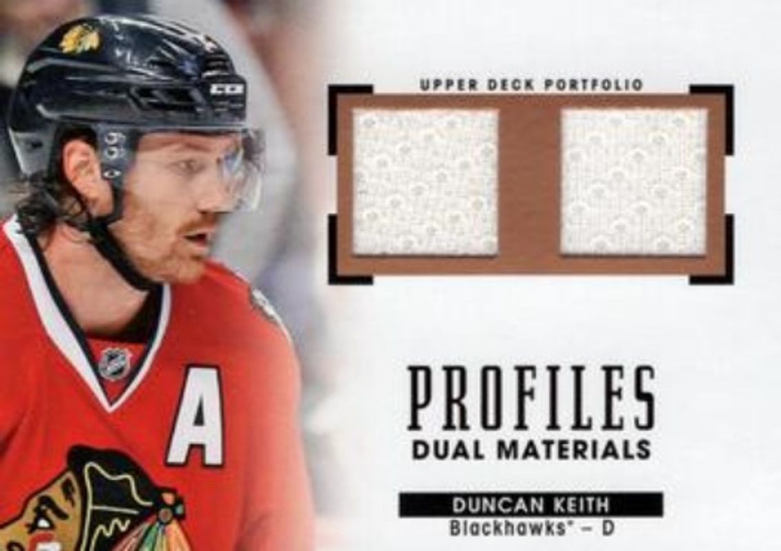 2015 Upper Deck Portfolio #PM2-DK Profiles Materials Dual