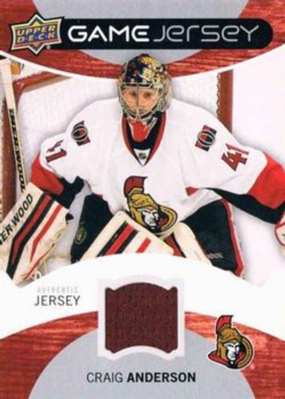 2012 Upper Deck #GJ-CA Game Jerseys