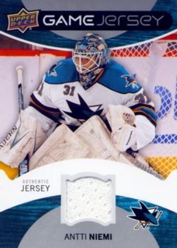 2012 Upper Deck #GJ-AN Game Jerseys