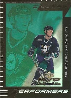 1999 Upper Deck MVP Stanley Cup Edition #CP1 Clutch Performers