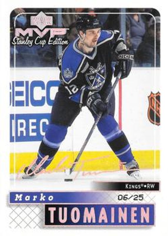 1999 Upper Deck MVP Stanley Cup Edition #89 Super Script /25