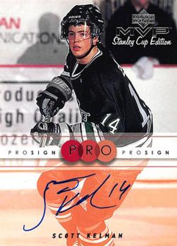 1999 Upper Deck MVP Stanley Cup Edition #C-SK ProSign