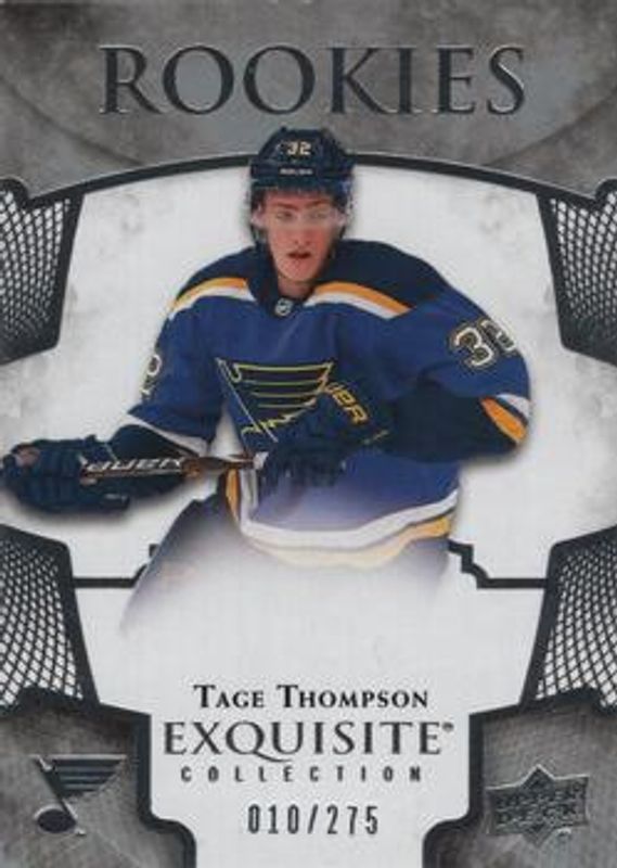 2017 Upper Deck Ice #R-12 Exquisite Collection Rookies /275