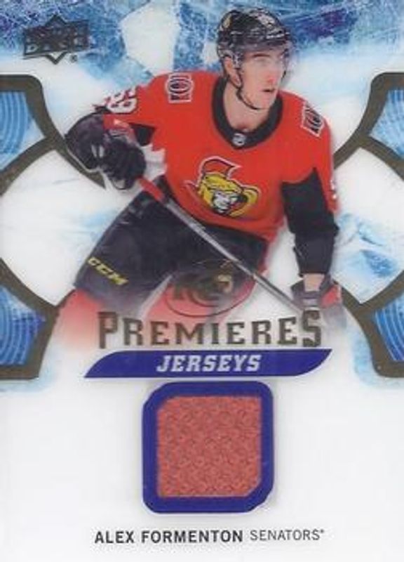 2017 Upper Deck Ice #IPJ-AF Ice Premieres Jersey