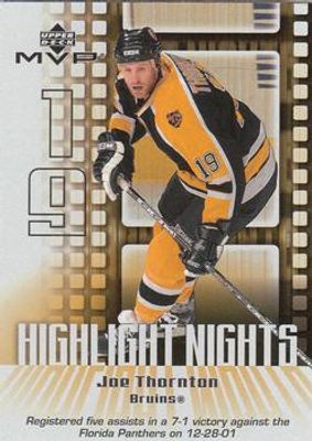 2002 Upper Deck MVP #HN2 Highlight Nights