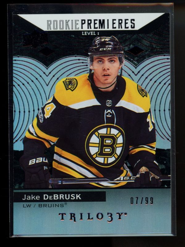 2017 Upper Deck Trilogy #71 Rookie Premieres Black Foil /99