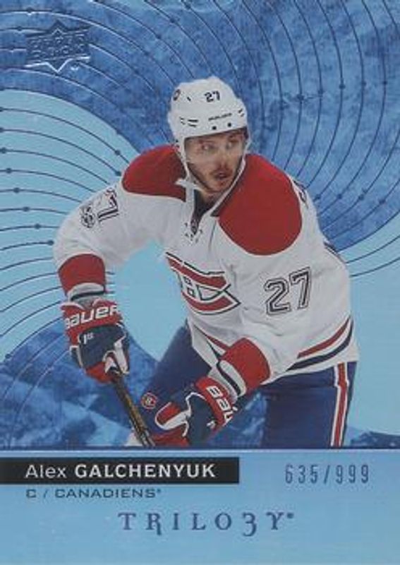 2017 Upper Deck Trilogy #4 Blue Foil /999