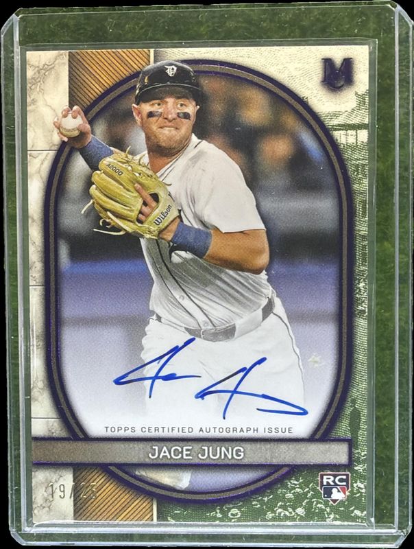 2025 Topps Museum Collection #AA-JJU Archival Autographs - Amethyst /25