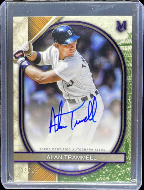 2025 Topps Museum Collection #AA-AT Archival Autographs - Amethyst /25