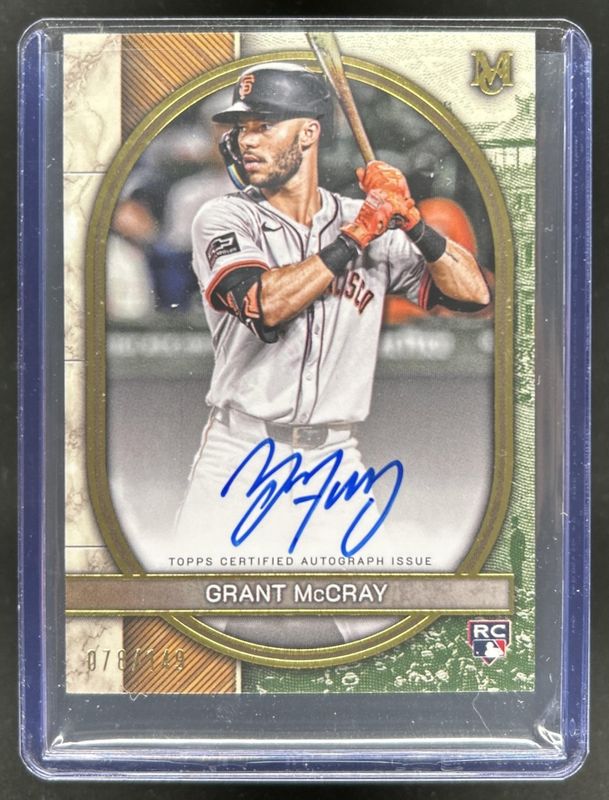 2025 Topps Museum Collection #AA-GM Archival Autographs - Gold /149