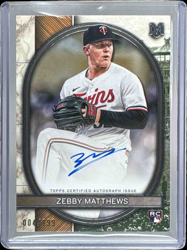 2025 Topps Museum Collection #AA-ZM Archival Autographs /199