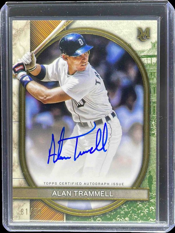 2025 Topps Museum Collection #AA-AT Archival Autographs - Gold /149