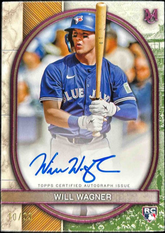 2025 Topps Museum Collection #AA-WW Archival Autographs - Pink Sapphire /99