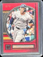 Aaron Judge 2025 Topps Museum Collection #99 Ruby /75 Price Guide