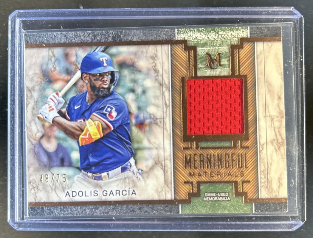 2025 Topps Museum Collection #MMR-AG Meaningful Material Relic /75