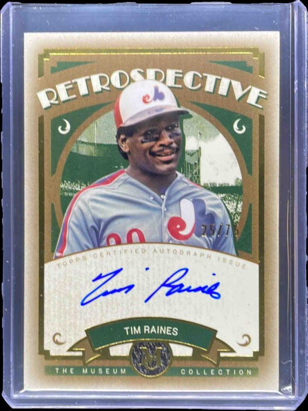 2025 Topps Museum Collection #RS-TR Retrospective Signatures - Gold /75