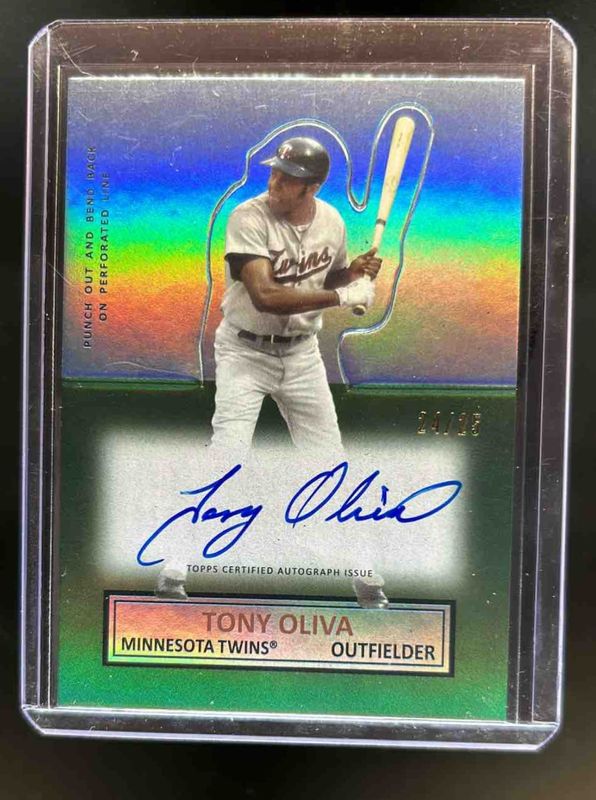 2025 Topps Archives #64SUA-TO 1964 Topps Stand Up Autographs - Blue Foilboard /25
