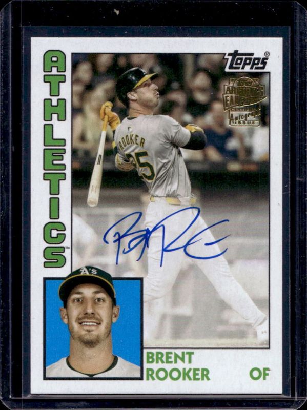 2025 Topps Archives #84FFA-BRO 1984 Fan Favorites Autographs