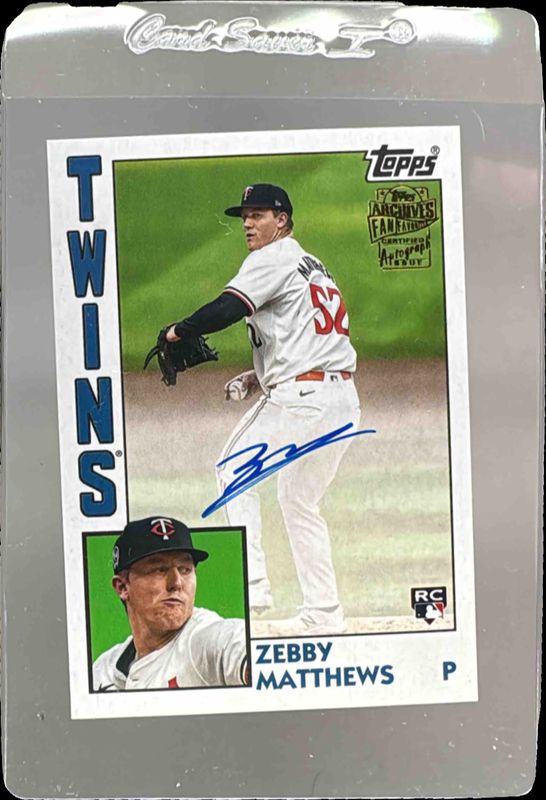 2025 Topps Archives #84FFA-ZM 1984 Fan Favorites Autographs