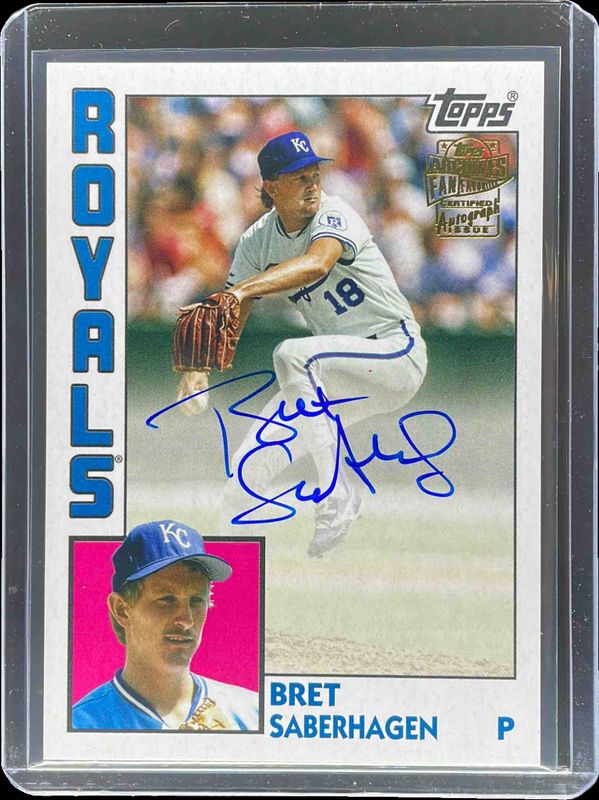 2025 Topps Archives #84FFA-BSA 1984 Fan Favorites Autographs