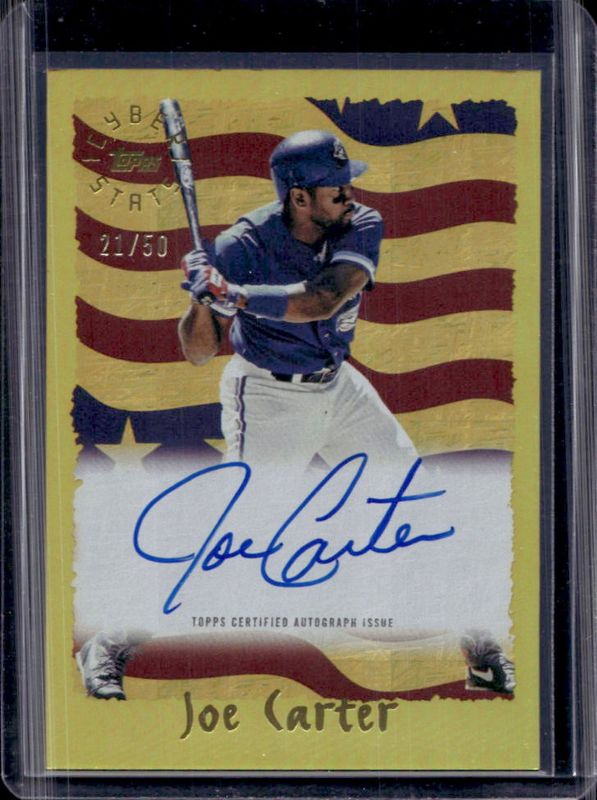 2025 Topps Archives #95CA-JC 1995 Topps Cyberstats Autographs - Gold Foilboard /50