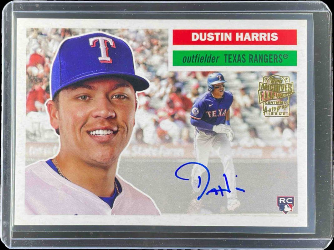 2025 Topps Archives #56FFA-DH 1956 Fan Favorites Autographs