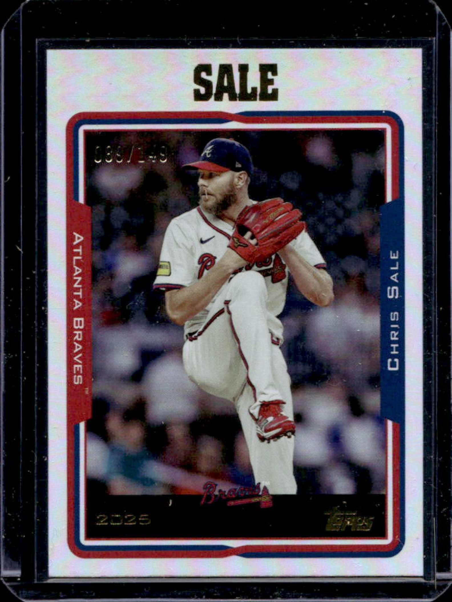 2025 Chris Sale Topps Tier One #BA-CS Autograph Variation /49