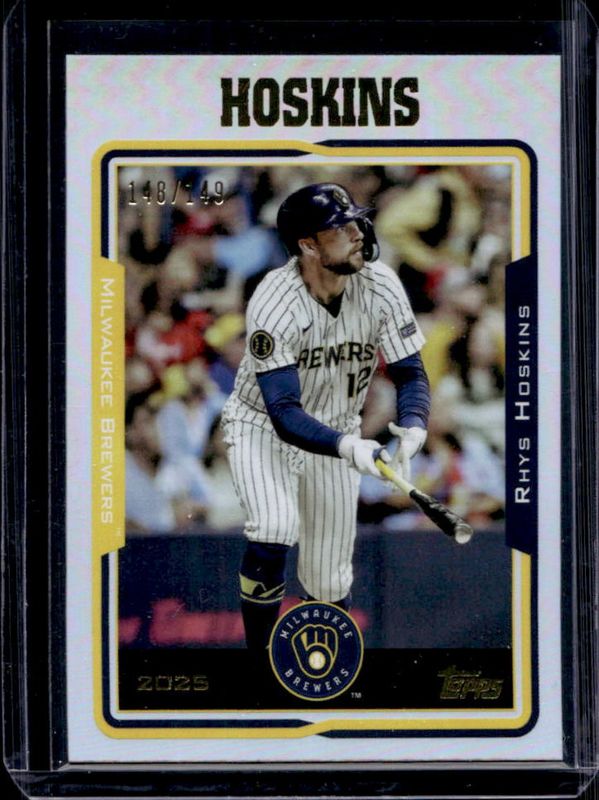2025 Topps Archives #212 2005 Design - Rainbow Foilboard /149