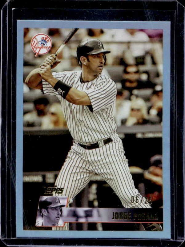 2025 Topps Archives #114 1996 Design - Blue Foilboard /25