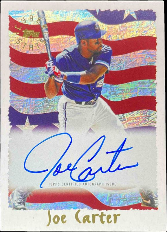 2025 Topps Archives #95CA-JC 1995 Topps Cyberstats Autographs