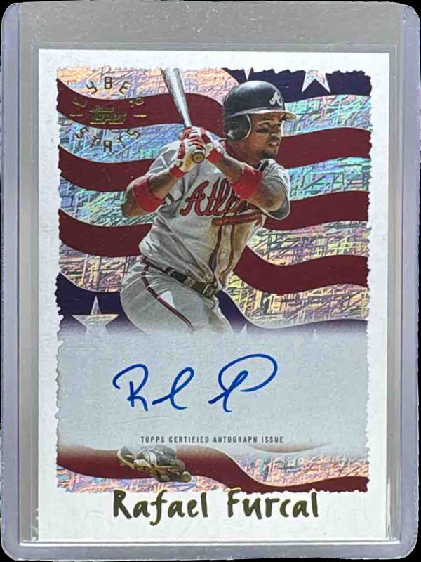 2025 Topps Archives #95CA-RF 1995 Topps Cyberstats Autographs