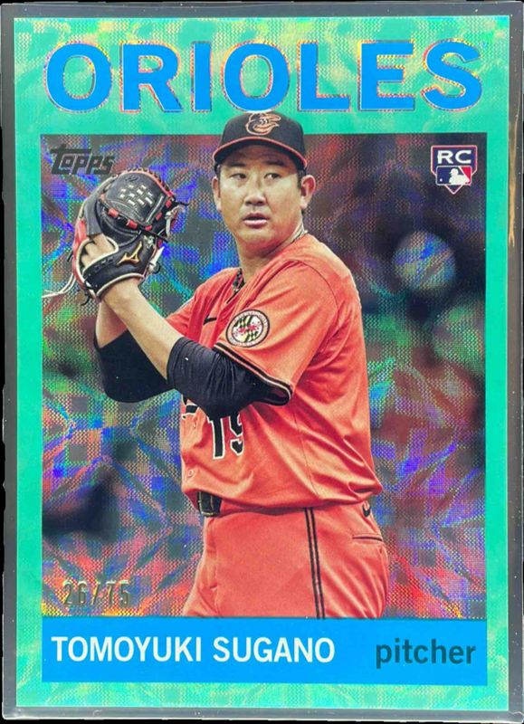 2025 Topps Archives #25 1964 Design - Aqua Scope Foilboard /75