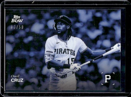 2025 Topps Black & White #36 Blue /50