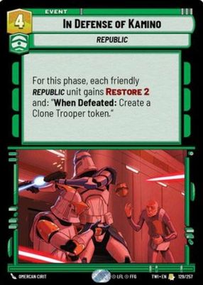 2024 Twilight of the Republic #129 Base