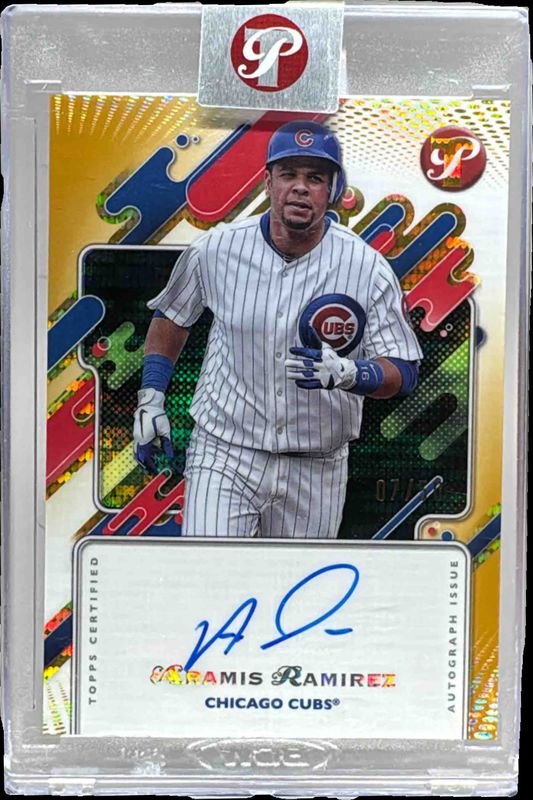2025 Topps Pristine #PA-AR Pristine Autographs - Gold Pristine Refractor /50