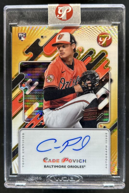 2025 Topps Pristine #PA-CP Pristine Autographs - Gold Pristine Refractor /50
