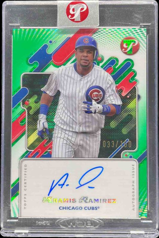 2025 Topps Pristine #PA-AR Pristine Autographs - Green Pristine Refractor /150
