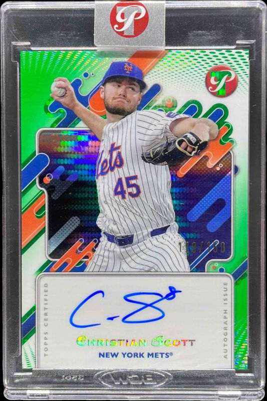 2025 Topps Pristine #PA-CS Pristine Autographs - Green Pristine Refractor /150