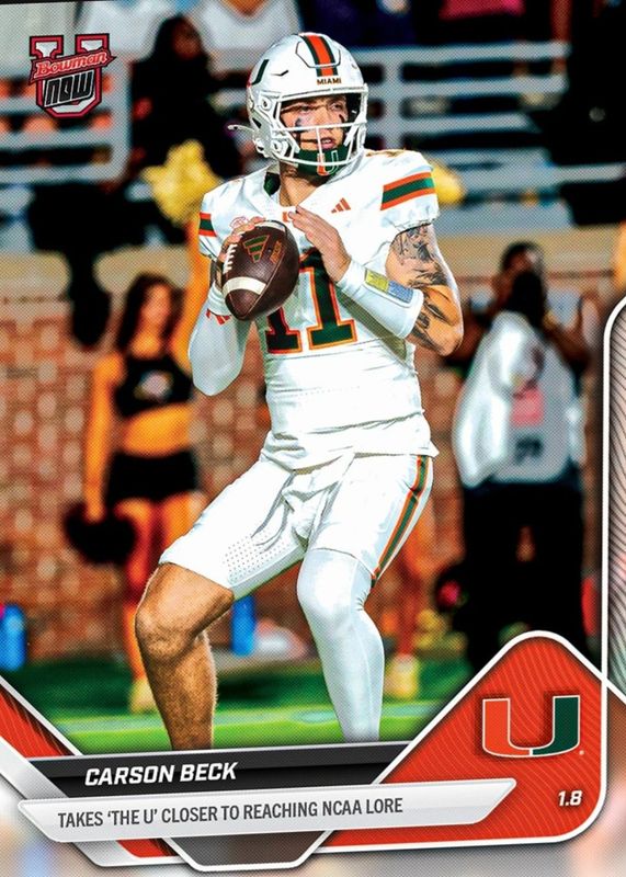 2025 Bowman U Now #65 Base (Print Run: 2,011)