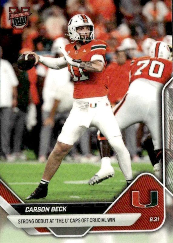 2025 Bowman U Now #5 Base (Print Run: 3,630)