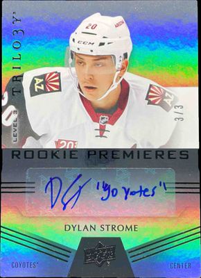 2016 Upper Deck Trilogy #130 Black Rainbow Foil /152