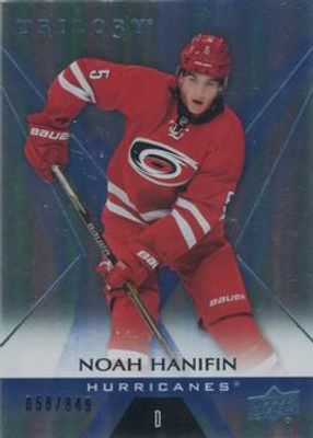 2016 Upper Deck Trilogy #34 Blue Rainbow Foil /849