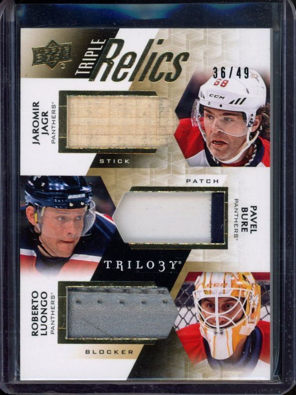2016 Upper Deck Trilogy #TR-JBL Triple - Relics /49