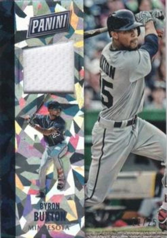 2016 Panini Black Friday #11 Memorabilia Set Cracked Ice /25